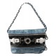 Miss Amy Blue/Black/White