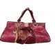 Miss MOLLY Aubergine Python